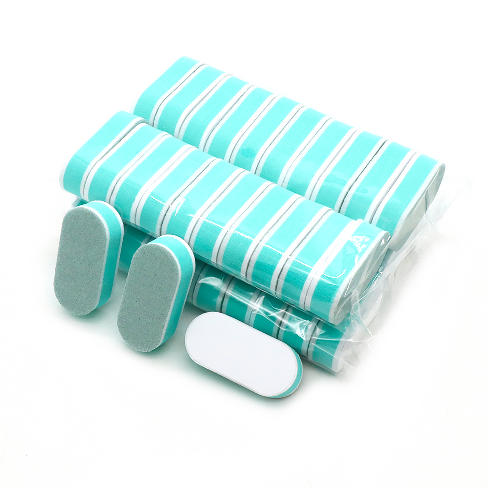 Nail File Titanium - 10/60/120個入り ミニネイルバッファーファイルブロック 600/3000グリット サンディング バフ研磨 UVジェル