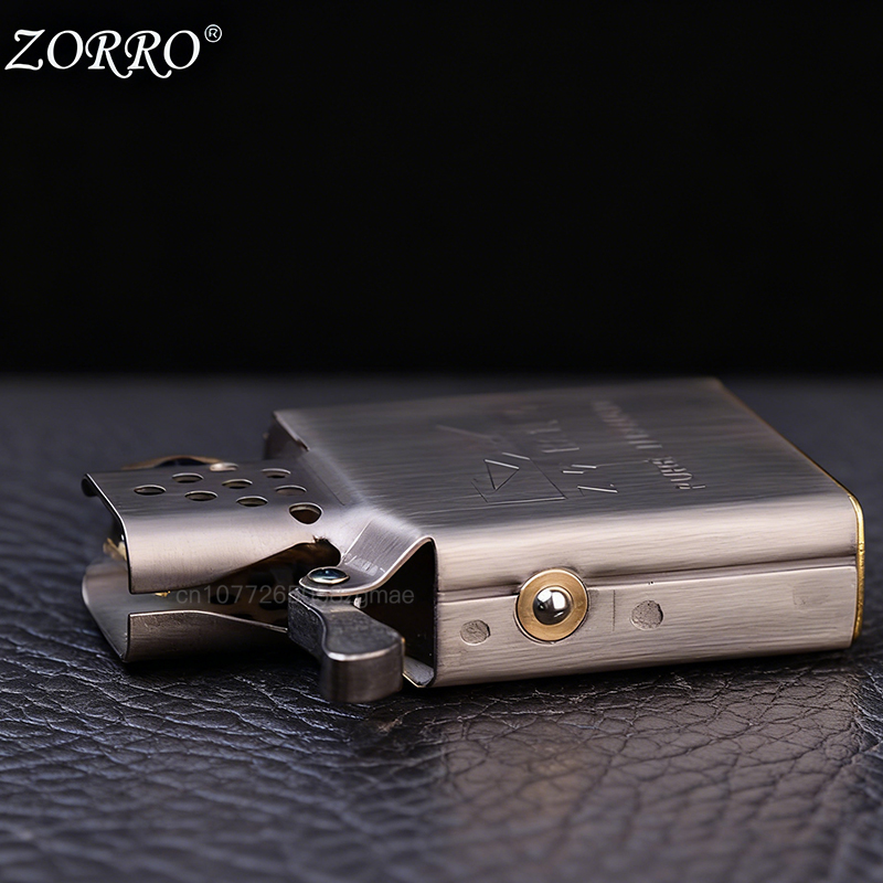 Lighter Insert Zippo - ZORROの第3世代純粋大理石ムーブメントは、防風ムーブメントとチタンインナーライナーアクセサリーでアップグレードされました