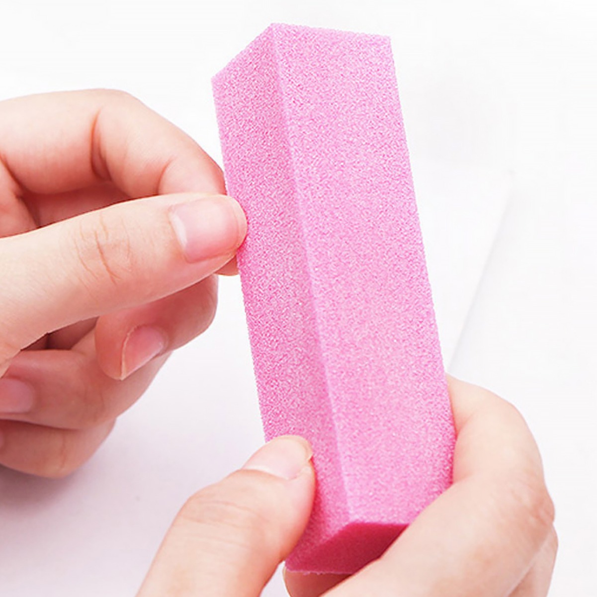 Nail File Titanium - 5 個ネイルバッファ研磨ブロックバッファポリッシャーマニキュア用バフプロフェッショナルスポンジネイルファイルマニキュア用フライスカッター