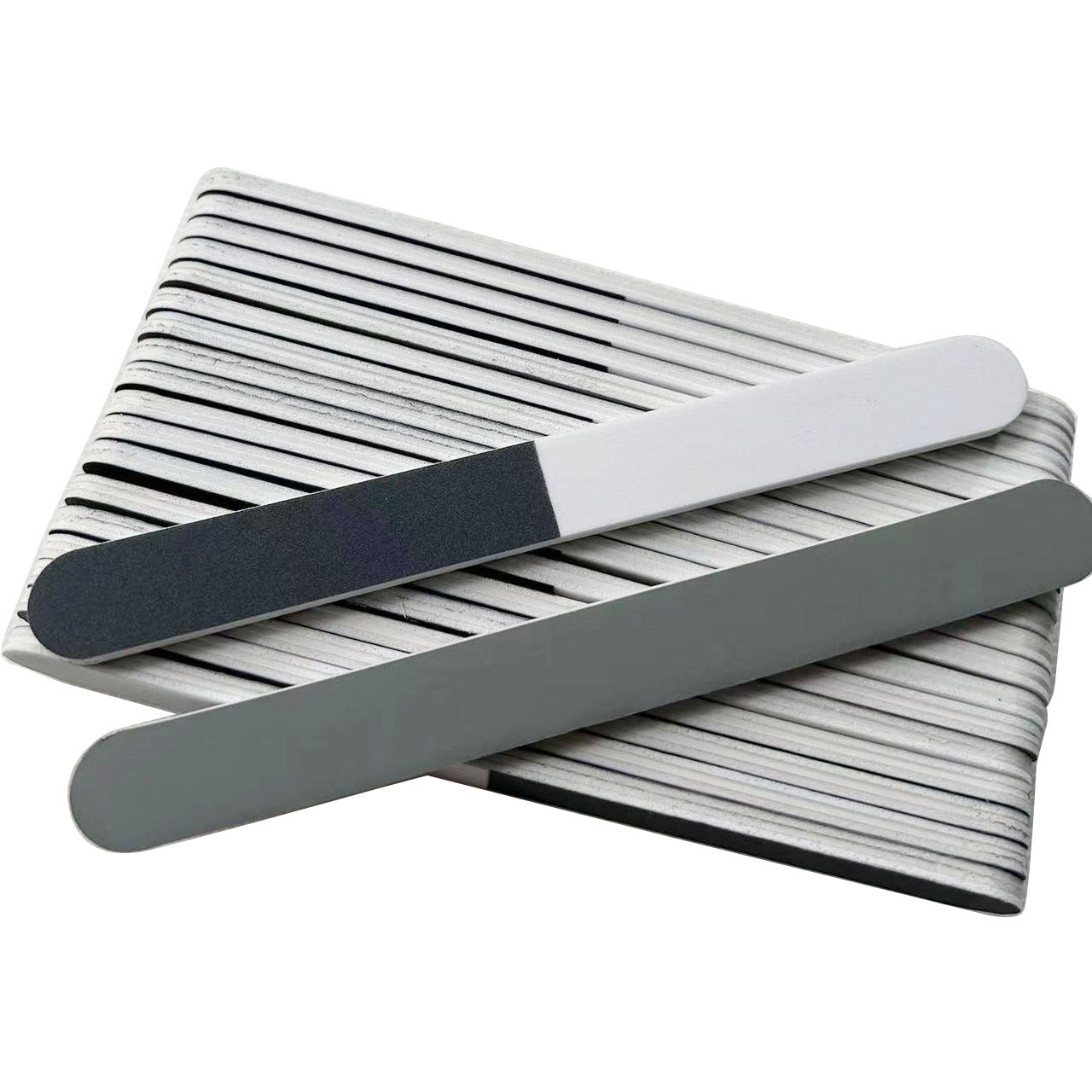 Nail File Titanium - 20 個/ロット 3 ステップ研磨ファイル ネイルバッファーファイル マニキュアツール