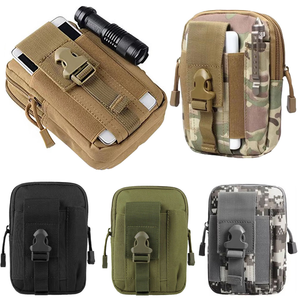 Edc Carry Pocket - アウトドアギアツールガジェットポケットベルトバッグ戦術的なウエスト EDC パック多機能スポーツハイキング狩猟モール携帯電話ポーチ