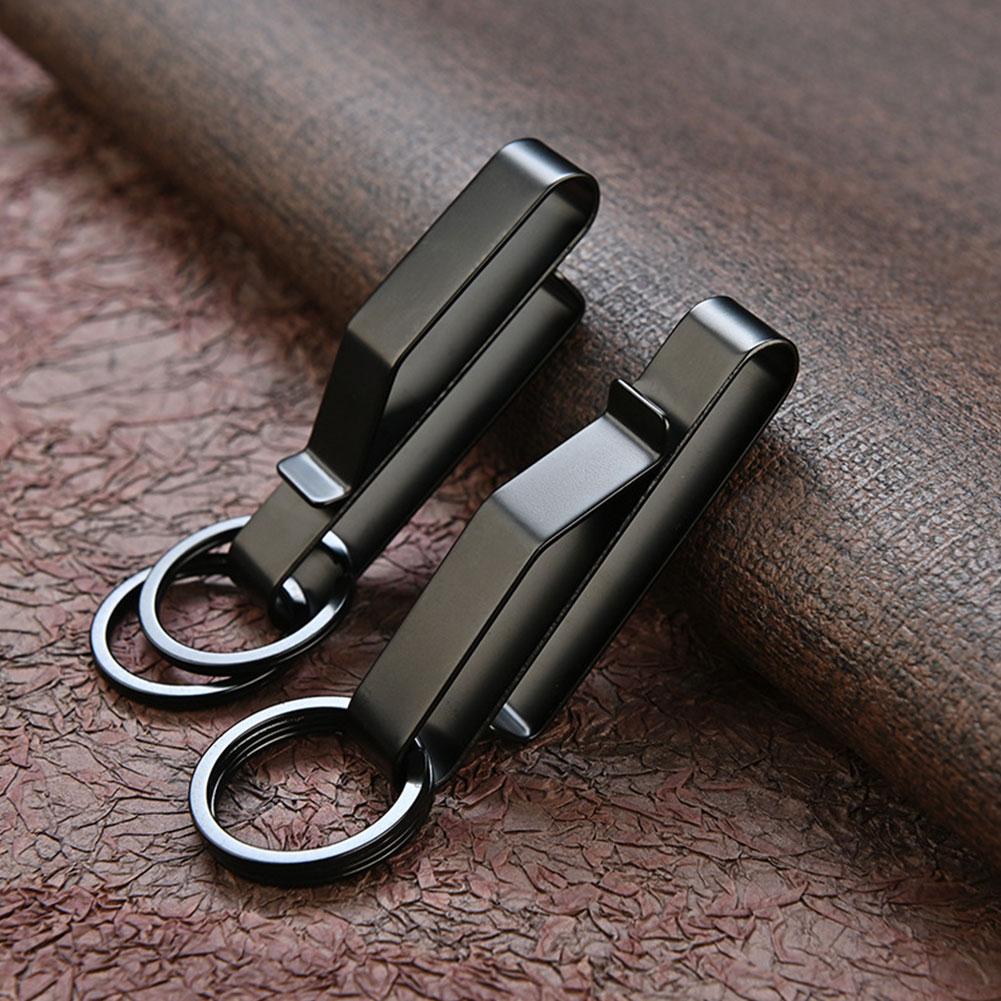 スチールベルトフックカラビナ車のキーホルダーベルトハンガーボ - Edc Carry Belt のレビューと価格