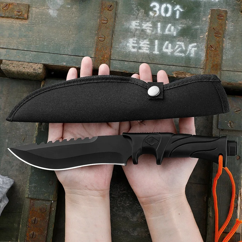 アウトドアEDC固定刃高硬度ストレートナイフ多目的キャンプ・ - Edc Fixed Blade Deep Carry のレビューと価格