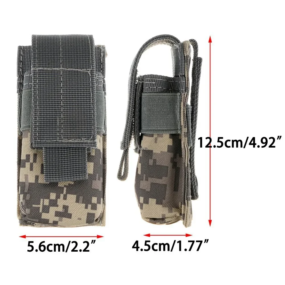 戦術的なモールシステム対応懐中電灯ポーチ、9MMマガジンホル - Edc Concealed Carry Bag のレビューと価格