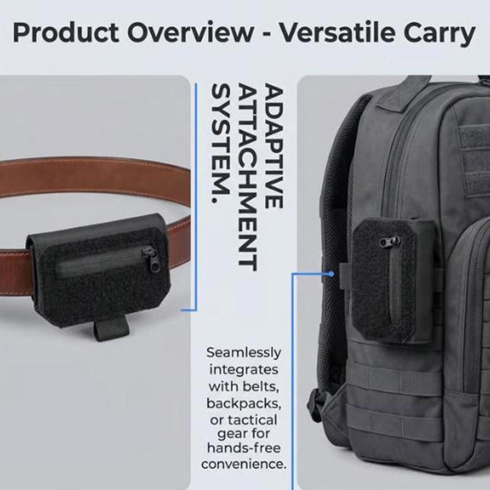 コンパクトベルトポーチ ミニEDCポケットオーガナイザーバッ - Edc Carry Pocket のレビューと価格
