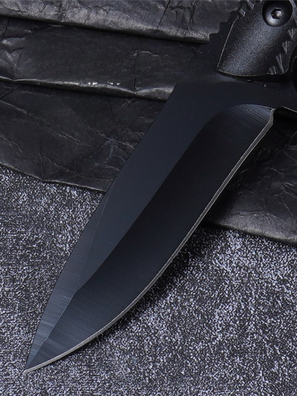 フルタングサバイバルナイフ、鋭利な固定刃、ABSプラスチック - Edc Fixed Blade Deep Carry のレビューと価格