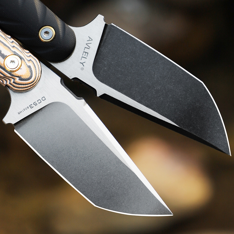 高硬度DC53鋼製ストレートエッジナイフ。アウトドアハイキン - Edc Fixed Blade Deep Carry のレビューと価格