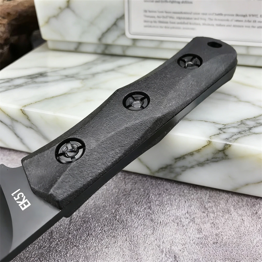 携帯用EK51アウトドア固定刃ナイフ。ナイロンとグラスファイ - Edc Fixed Blade Deep Carry のレビューと価格