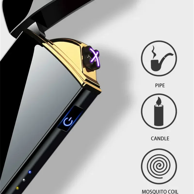 2024 新防風電気金属ライターダブルアークフレームレスプラ - Lighter Insert Zippo のレビューと価格