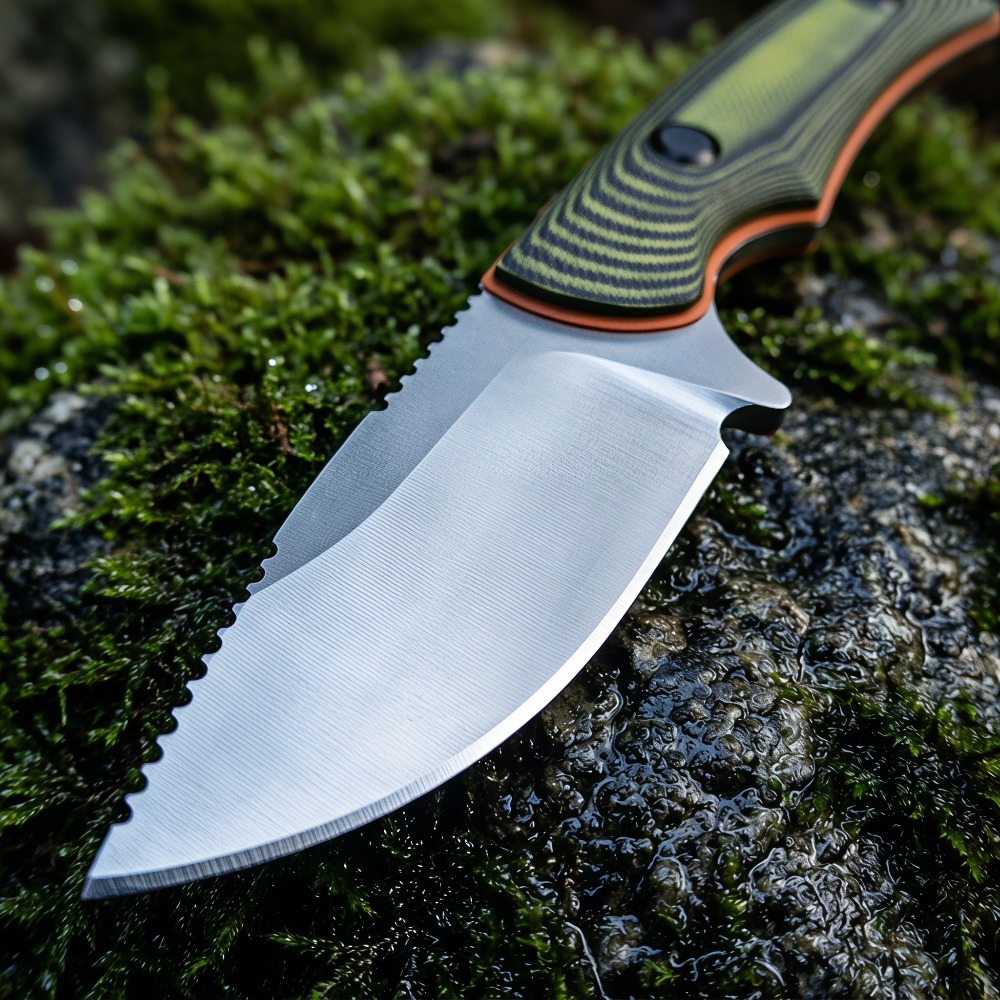 15017 キャンプ・ハンティング用固定刃ナイフ、耐久性のあ - Edc Fixed Blade Deep Carry のレビューと価格